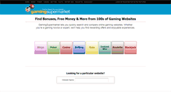 Desktop Screenshot of gamingsupermarket.com